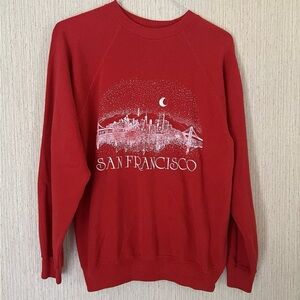 Vintage 90s San Francisco California Sweater crewneck sweatshirt